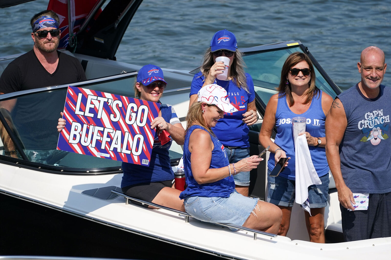 Bills Mafia Boat Parade